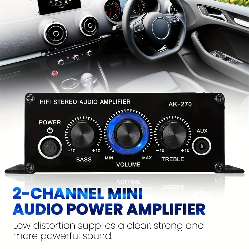 Amplificador de audio estéreo  - Audio Home Cinema reseña y precio