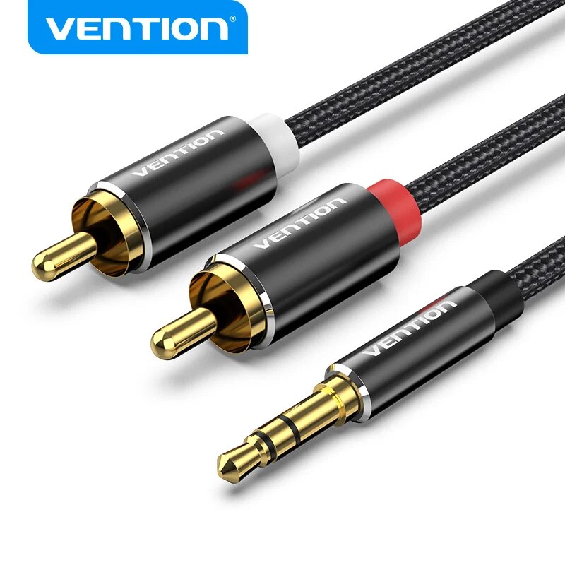 Vention Cable RCA 3,5mm a 2RCA - Home Cinema Tv reseña y precio