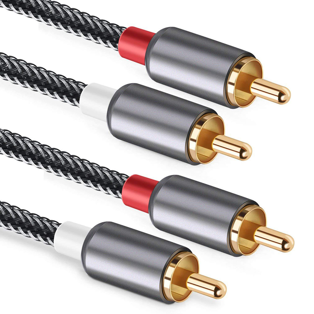 Cable de Audio de 2RCA a 2 RCA - Home Cinema Tv reseña y precio