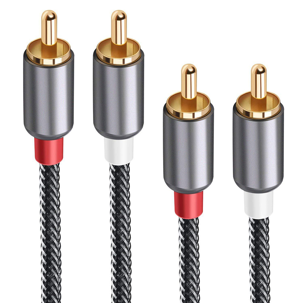 Cable de Audio de 2RCA a 2 RCA - Home Cinema Tv reseña y precio